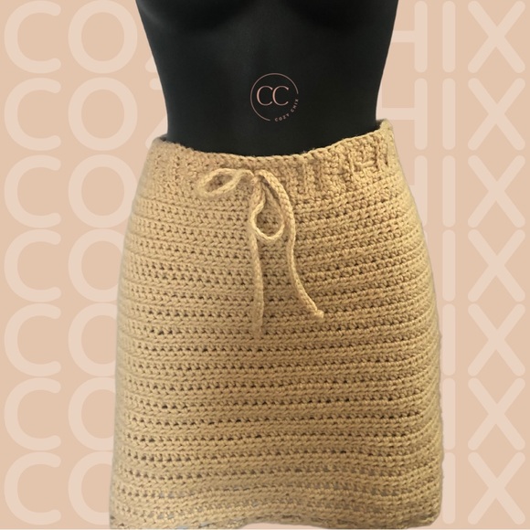 Net & Chill: Handmade Crochet Skirt - Picture 2 of 4